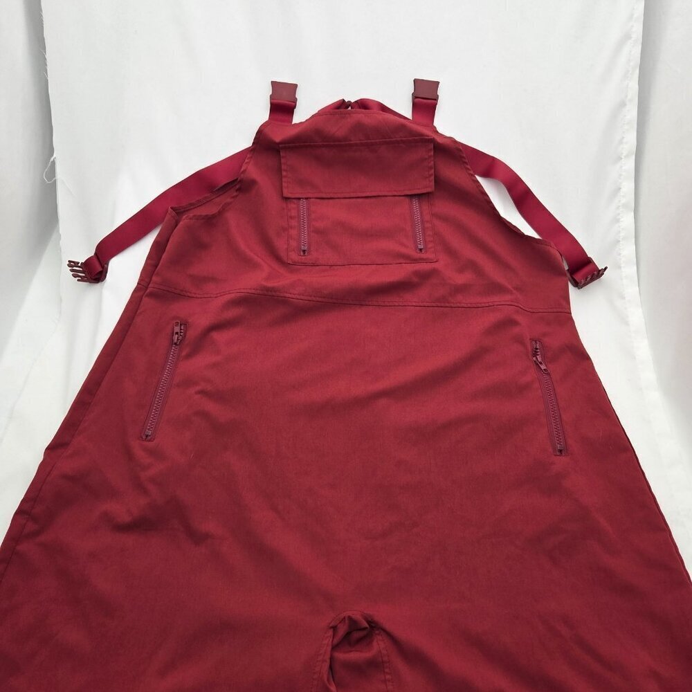 Rusty Red Utility Lightweight oversized Overalls L/XL